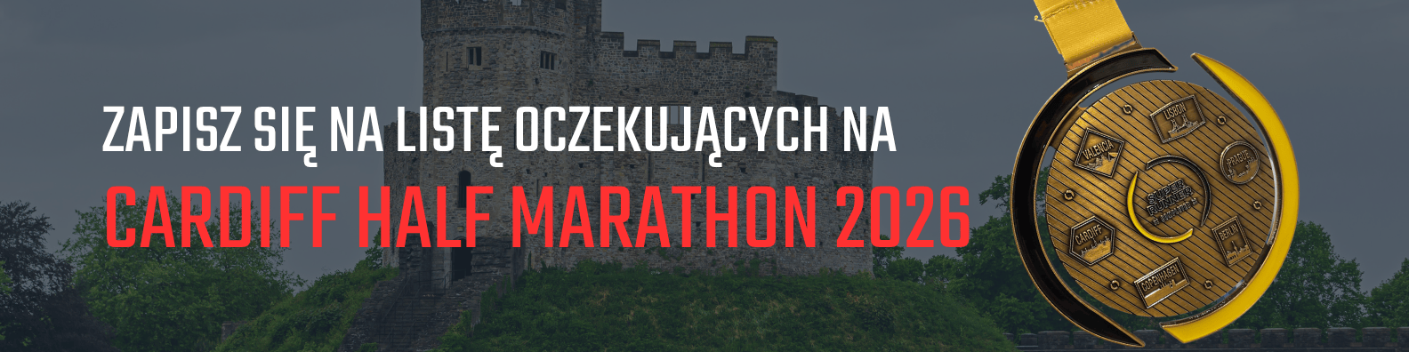 Cardiff Half Marathon 2026 - zapisz się na listę oczekujących
