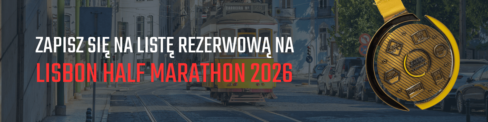 Lisbon Half Marathon 2026 - zapisz się na listę oczekujących