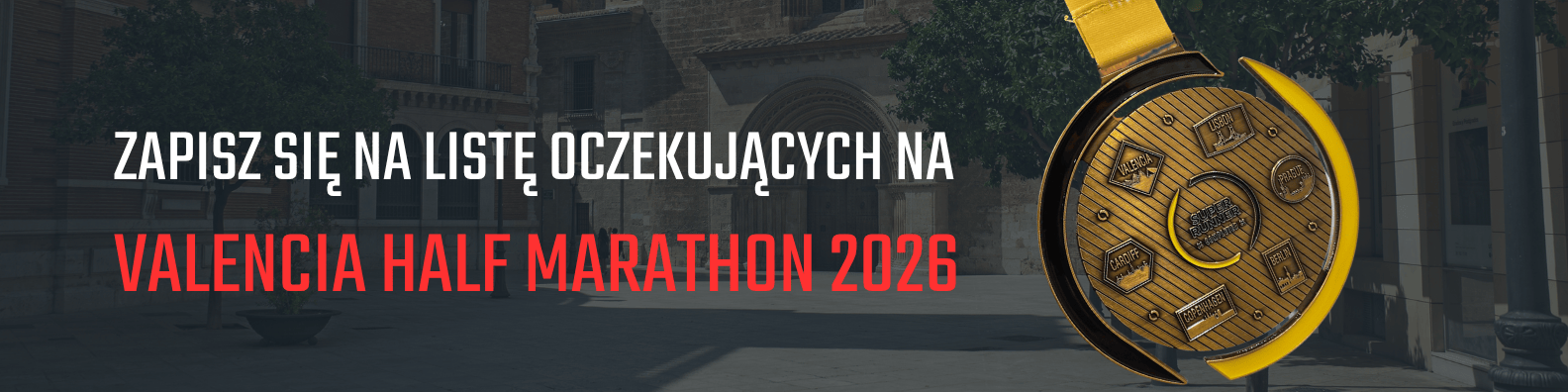Valencia Marathon 2026 - zapisz się na listę oczekujących