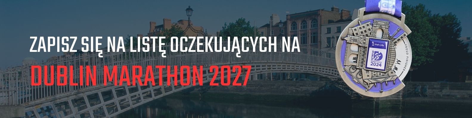 Dublin Marathon 2027 - zapisz się na listę oczekujących