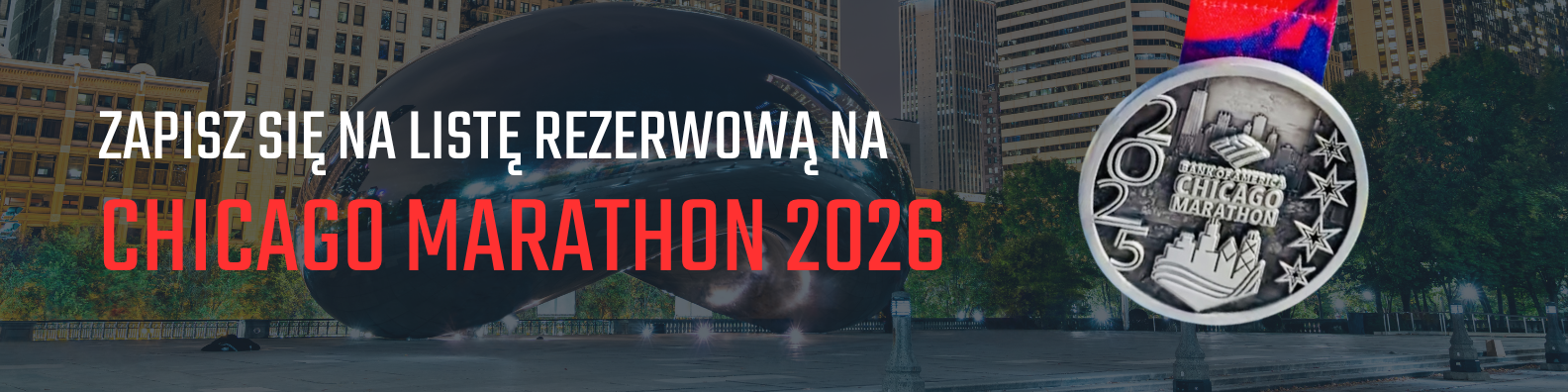 Chicago Marathon - zapisz się na listę rezerwową