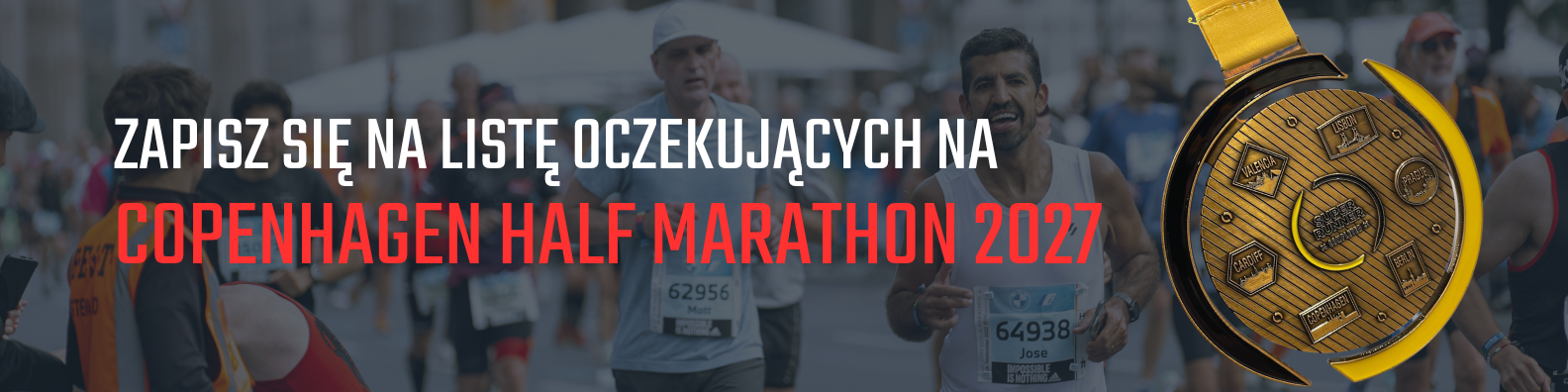 Copenhagen Half Marathon 2027 - zapisz się na listę oczekujących