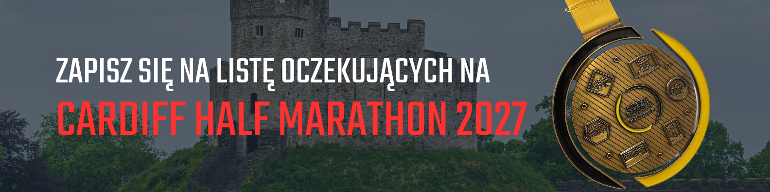 Cardiff Half Marathon 2027 - zapisz się na listę oczekujących