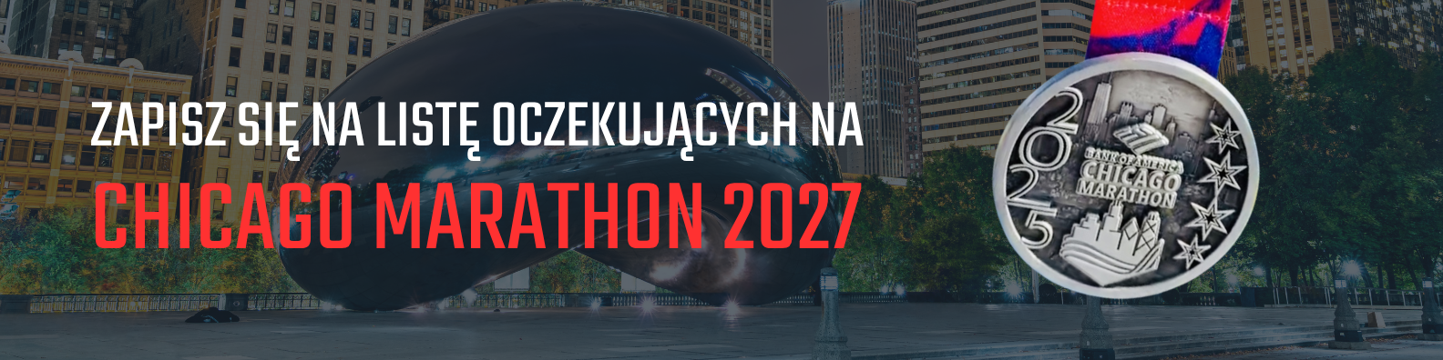 Chicago Marathon 2027 - zapisz się na listę oczekujących