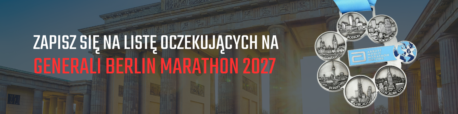 GENERALI BERLIN HALF MARATHON 2027 - zapisz się na listę oczekujących