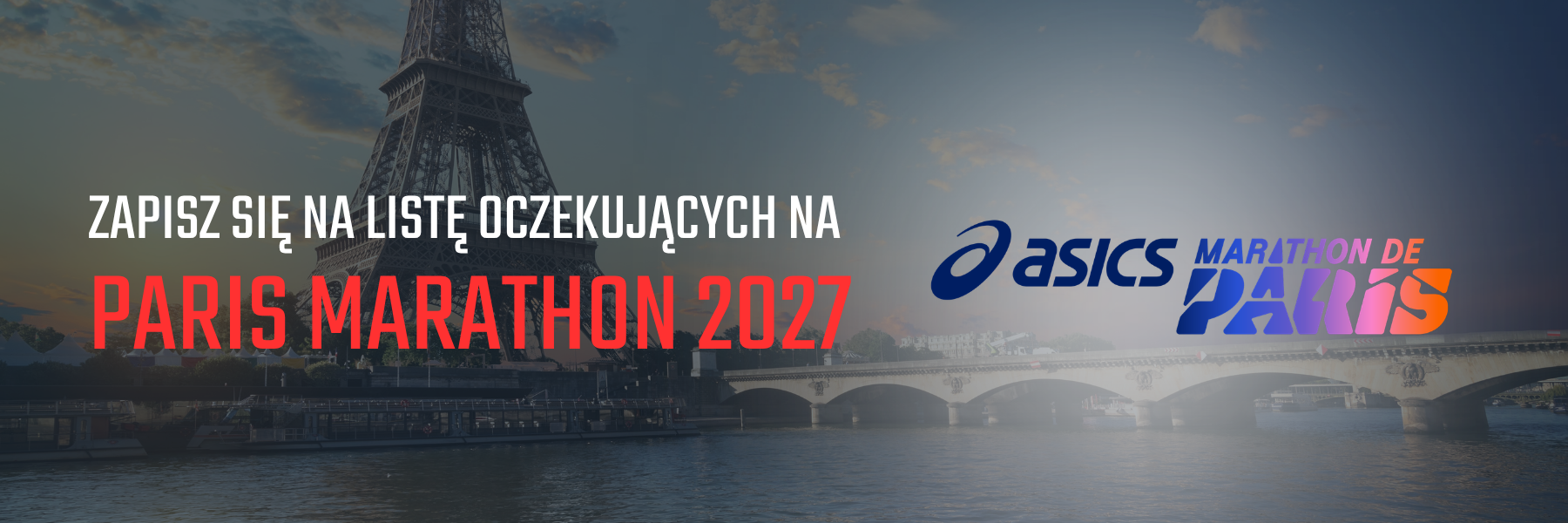 Paris Marathon 2027 - zapisz się na listę oczekujących